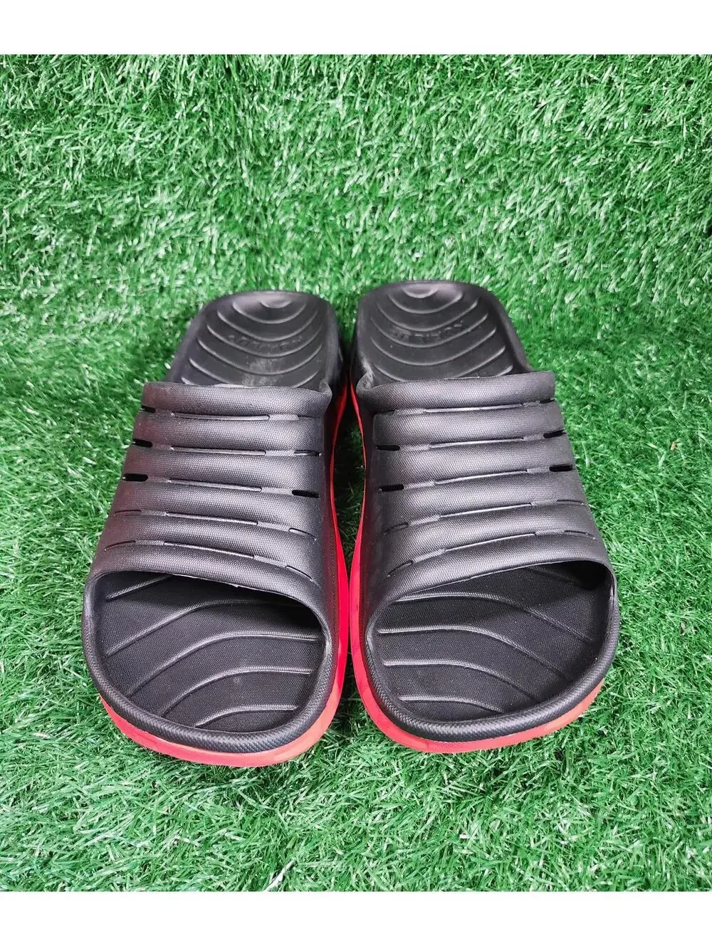 KuaiLu MEN'S RECOVERY SANDALS ORTHOTIC THICK CUSHION OPEN TOE SPORT SLIDES 12 M